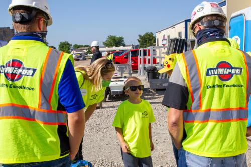 BUILD OUT EXCLUSIVE: Miron Construction Helps Make 5-Year Old Boy’s Dream Come True, Works Construction for the Day